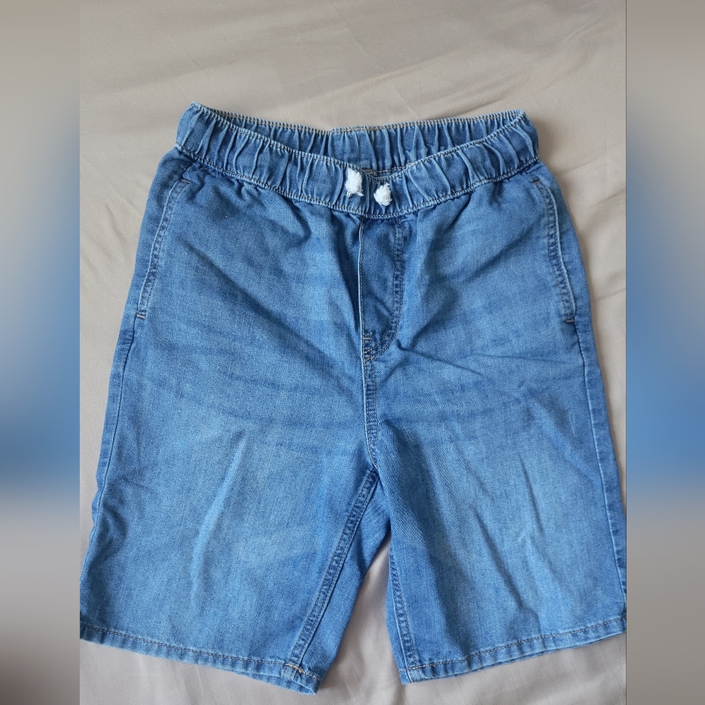 H&M Boy Blue Denim Shorts Size 9-10 Y